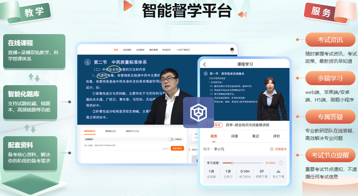 2026年执业药师考试培训班报名